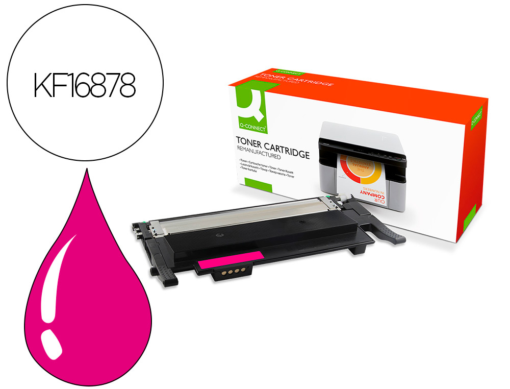 TONER Q-CONNECT COMPATIBLE SAMSUNG CLT-M404S/ELS XP      C430, C480 1000P MAGENTA