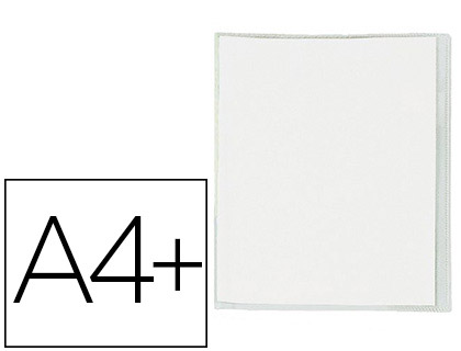 PROTGE-CAHIER ELBA STANDARD PVC CRISTAL 20/100E RABAT A4+ 240X320MM INCOLORE