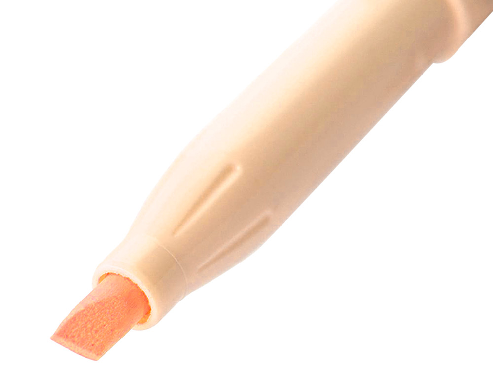 SURLIGNEUR PILOT FRIXION LIGHT NATURAL EFFACABLE       POINTE MOYENNE BISEAUTEE      COLORIS ORANGE CLAIR
