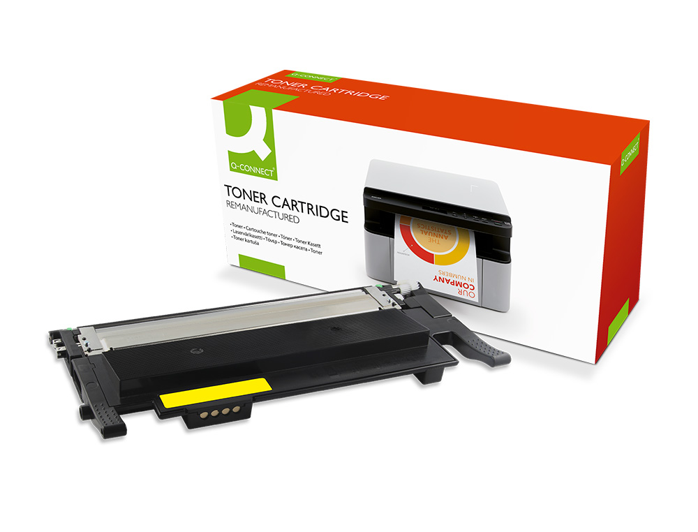 TONER Q-CONNECT COMPATIBLE SAMSUNG CLT-Y404S/ELS XP      C430, C480 1000P JAUNE