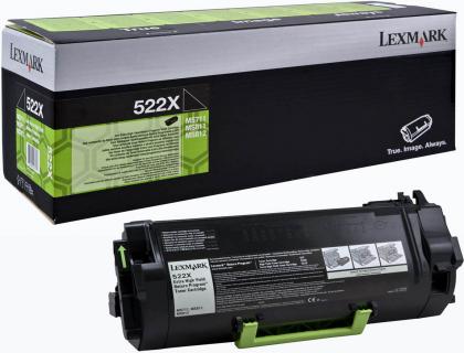 CARTOUCHE LEXMARK 522 COULEUR NOIR 6000 PAG