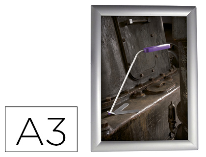 CADRE MURAL ALBA AFFICHAGE A3 EN ALUMINIUM 32X44,5CM
