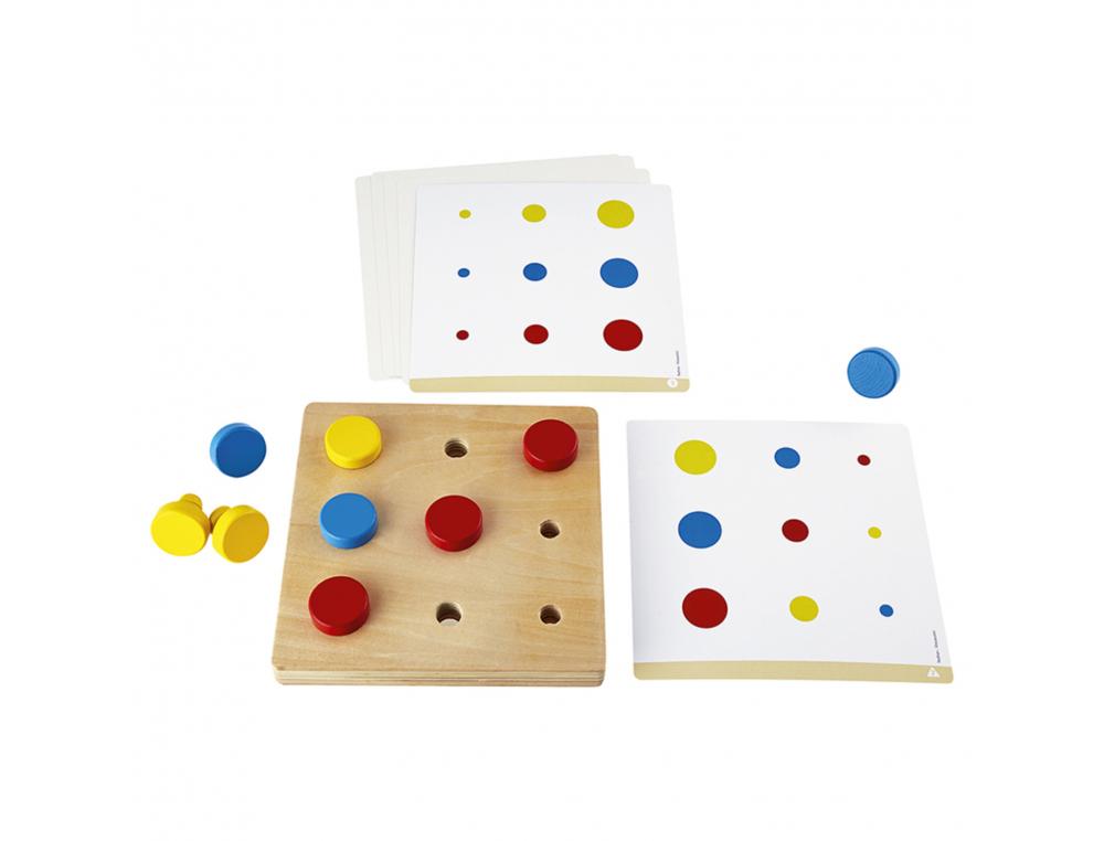 JEU DE MANIPULATION VISSACOLOR NATHAN 12 MODELES
