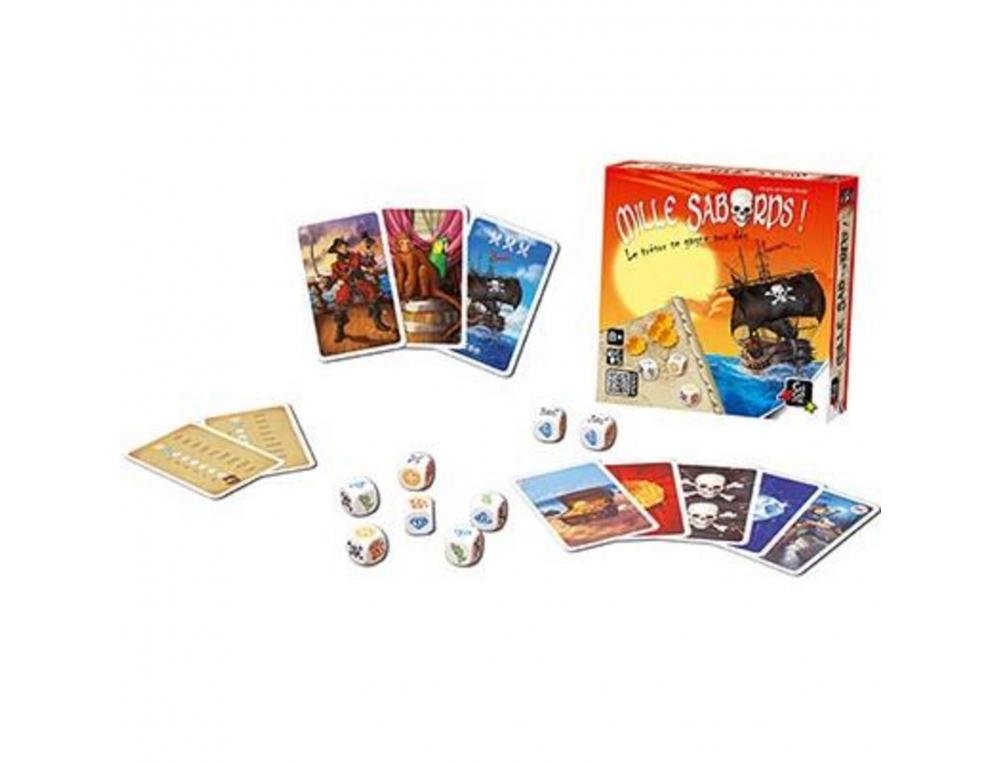 JEU DE 35 CARTES MILLE SABORDS GIGAMIC