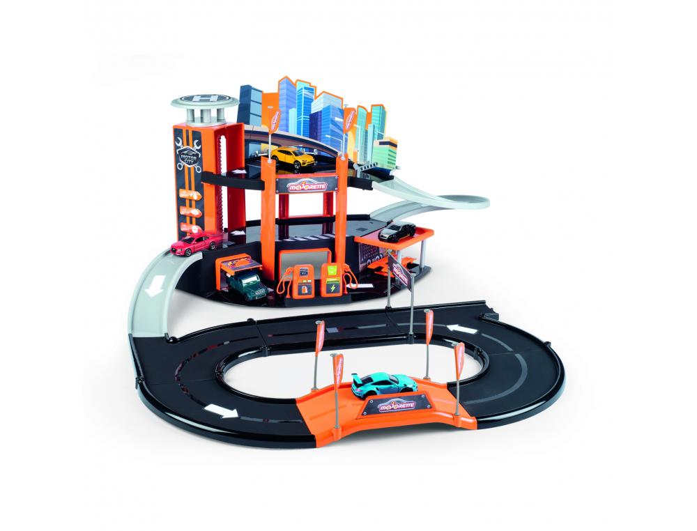 GARAGE MAJORETTE GARAGE MOTOR CITY PLUS  MULTI-FONCTIONS    MAJORETTE