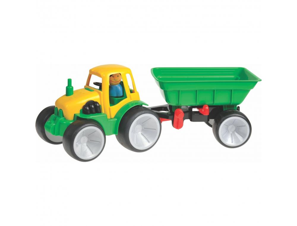 TRACTEUR AVEC REMORQUE