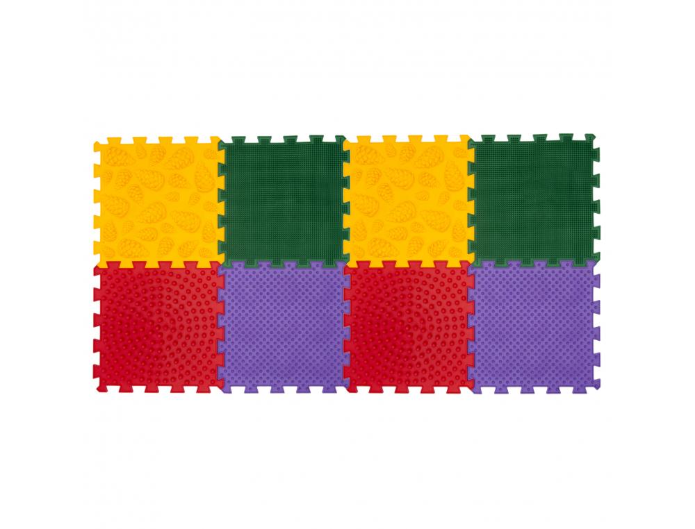 DALLES SENSORIELLES ACHOKA 25X25 CM 8 DALLES ASSORTIES   NUMERO 2