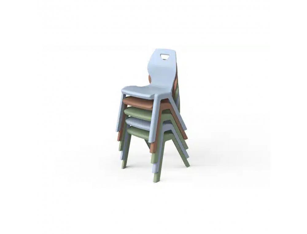 CHAISE MIRPLAY INA ERGONOMIQUEPP EMPILABLE ENFANT TAILLE 3  COLORIS ALEATOIRE LOT 5 UNITES