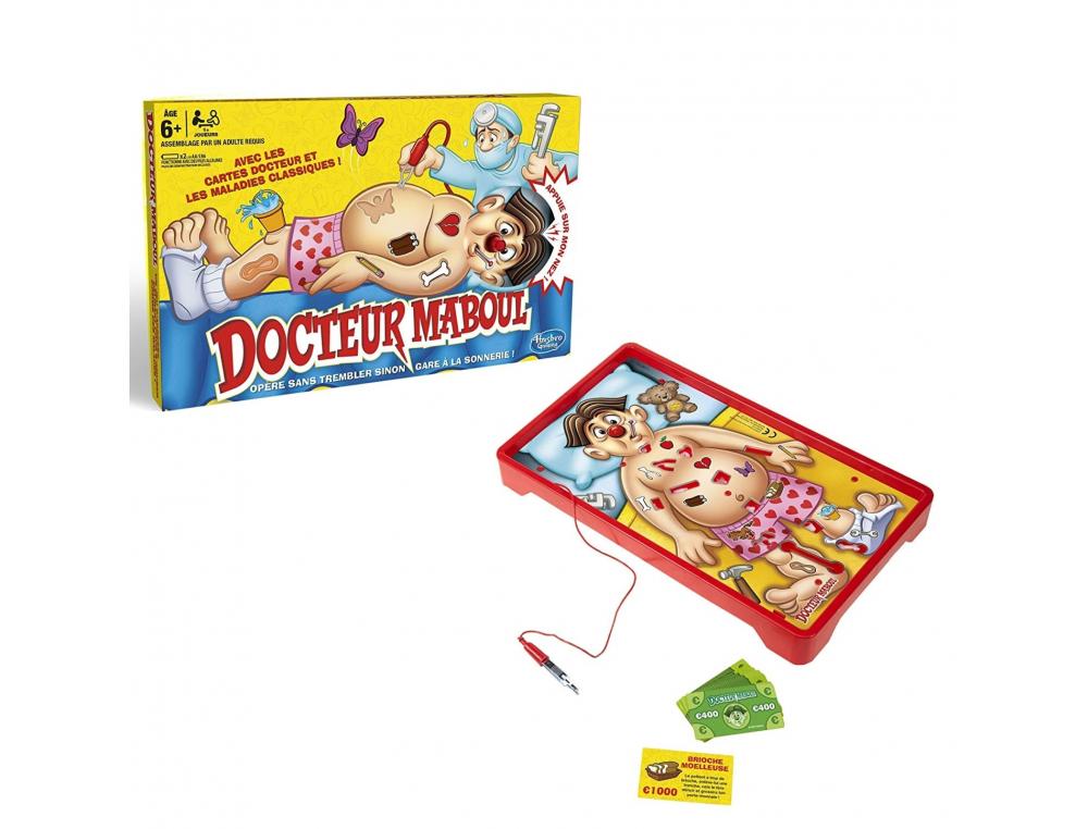 JEU DE SOCIETE HASBRO DOCTEUR MABOUL 1 A 10 JOUEURS