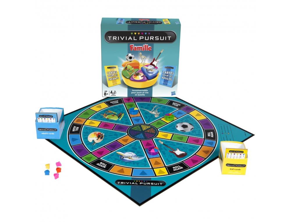 JEU DE SOCIETE HASBRO TRIVIAL PURSUIT 2 A 6 JOUEURS