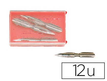 PLUME BIC SERGENT-MAJOR CALLIGRAPHIE SCOLAIRE BOTE DE 12 UNITS