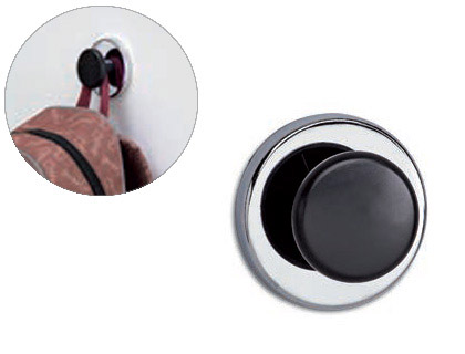 AIMANT MAUL FERRITE PUISSANT AVEC BOUTON RSISTANCE 12KG COLORIS ARGENT DIAMTRE 67MM