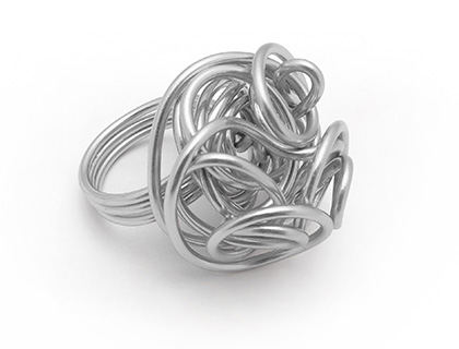FIL ALUMINIUM ARGENT DIAMETRE 1,5MM POUR BIJOUX             PERSONNALISES DECORATION      LONGUEUR 5M