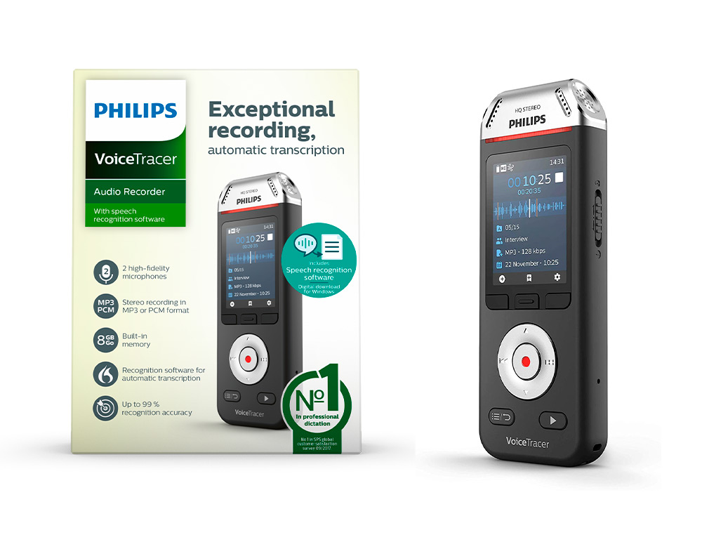DICTAPHONE PHILIPS DVT2810